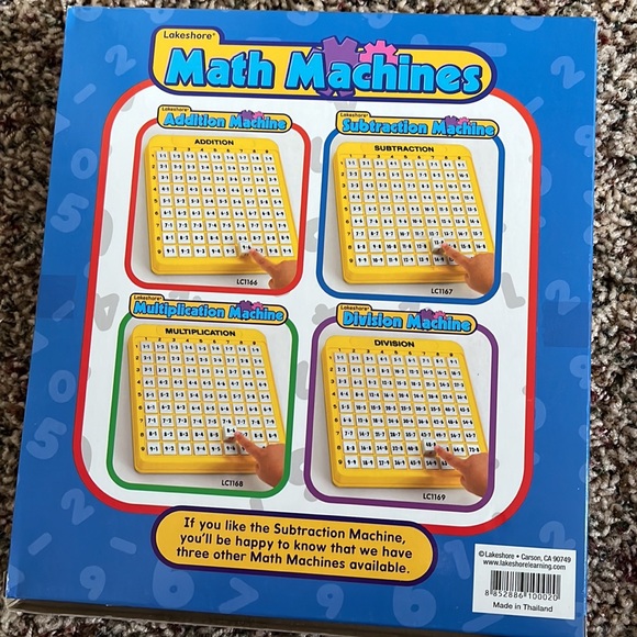 NEW Lakeshore Learning Addition and Subtraction Machines - Picture 3 of 5